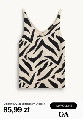 C&A - gazetka promocyjna Odzież w kolorach bieli i czerni od poniedziałku 20.04  - strona 9