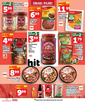 TOPAZ - gazetka promocyjna Nowa gazetka od czwartku, 23.04 od czwartku 23.04 do środy 29.04 - strona 18