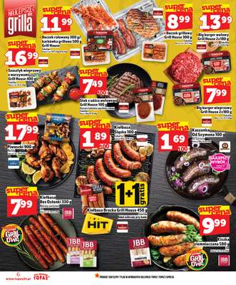 TOPAZ - gazetka promocyjna Nowa gazetka od czwartku, 23.04 od czwartku 23.04 do środy 29.04 - strona 6