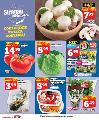 TOPAZ - gazetka promocyjna Nowa gazetka od czwartku, 23.04 od czwartku 23.04 do środy 29.04 - strona 10