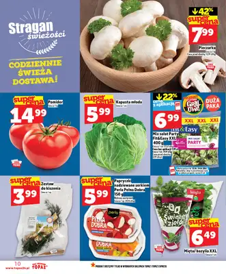 TOPAZ - gazetka promocyjna Nowa gazetka od czwartku, 23.04 od czwartku 23.04 do środy 29.04 - strona 10