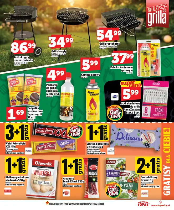 TOPAZ - gazetka promocyjna Nowa gazetka od czwartku, 23.04 od czwartku 23.04 do środy 29.04 - strona 9