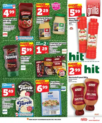 TOPAZ - gazetka promocyjna Nowa gazetka od czwartku, 23.04 od czwartku 23.04 do środy 29.04 - strona 7