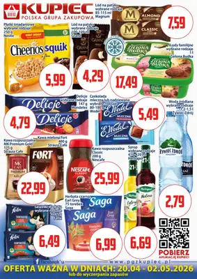 Kupiec - gazetka promocyjna Oferta plakatowa od poniedziałku 20.04 do soboty 02.05 - strona 2