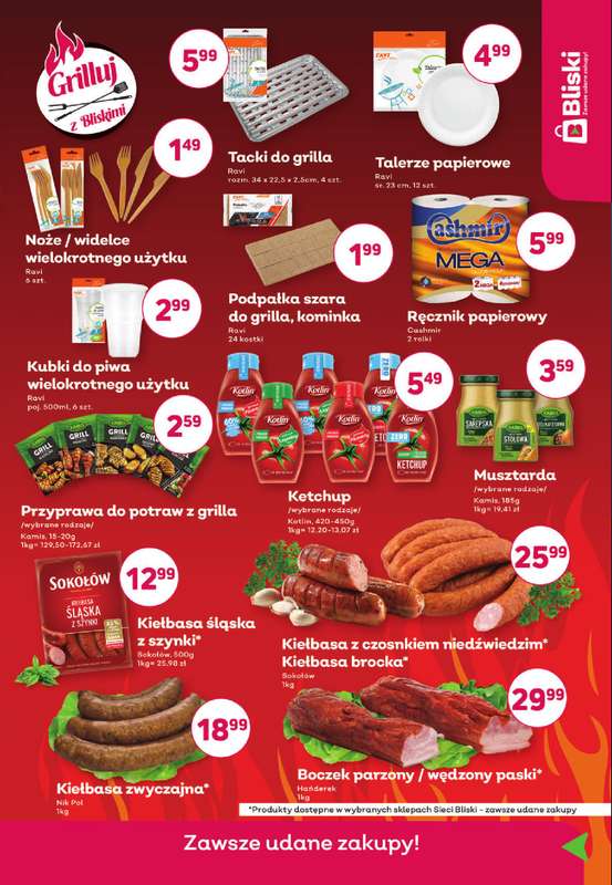 Bliski - gazetka promocyjna Gazetka od wtorku 21.04 do niedzieli 03.05 - strona 3