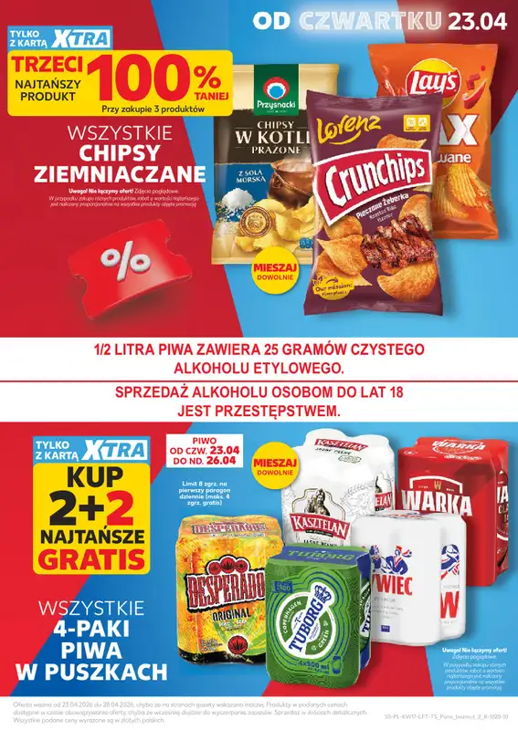 Kaufland - gazetka promocyjna Gazetka Tygodnia od czwartku 23.04 do wtorku 28.04 - strona 5