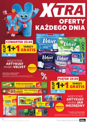 Kaufland - gazetka promocyjna Gazetka Tygodnia od czwartku 23.04 do wtorku 28.04 - strona 22