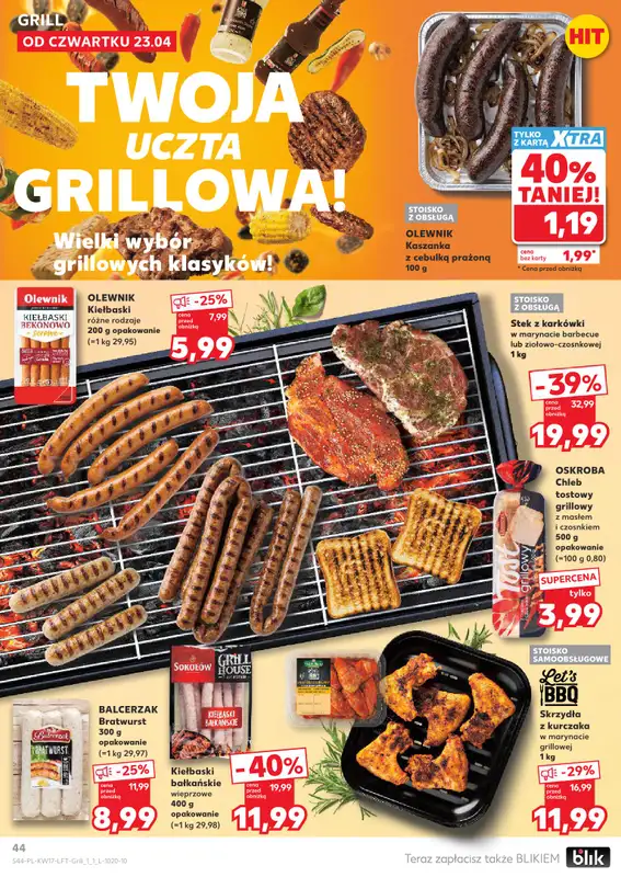Kaufland - gazetka promocyjna Gazetka Tygodnia od czwartku 23.04 do wtorku 28.04 - strona 44