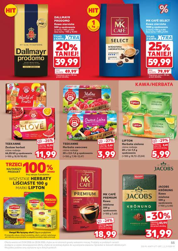 Kaufland - gazetka promocyjna Gazetka Tygodnia od czwartku 23.04 do wtorku 28.04 - strona 55