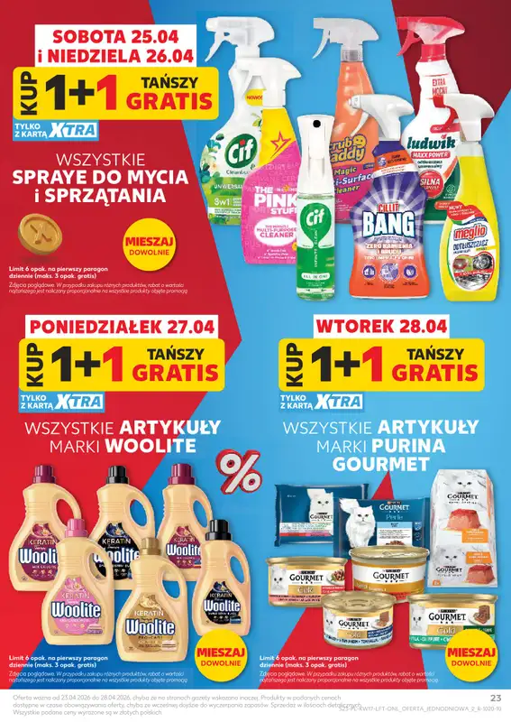 Kaufland - gazetka promocyjna Gazetka Tygodnia od czwartku 23.04 do wtorku 28.04 - strona 23