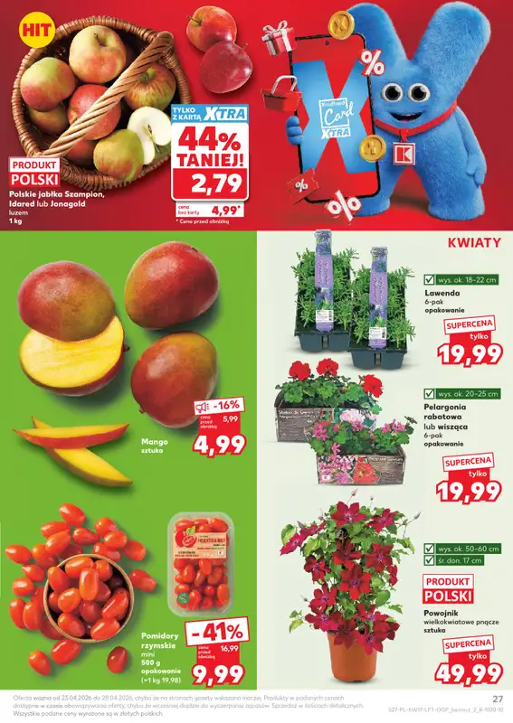 Kaufland - gazetka promocyjna Gazetka Tygodnia od czwartku 23.04 do wtorku 28.04 - strona 27