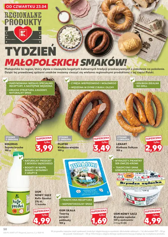 Kaufland - gazetka promocyjna Gazetka Tygodnia od czwartku 23.04 do wtorku 28.04 - strona 50