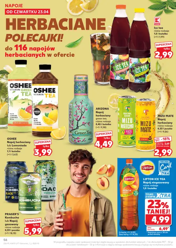 Kaufland - gazetka promocyjna Gazetka Tygodnia od czwartku 23.04 do wtorku 28.04 - strona 56