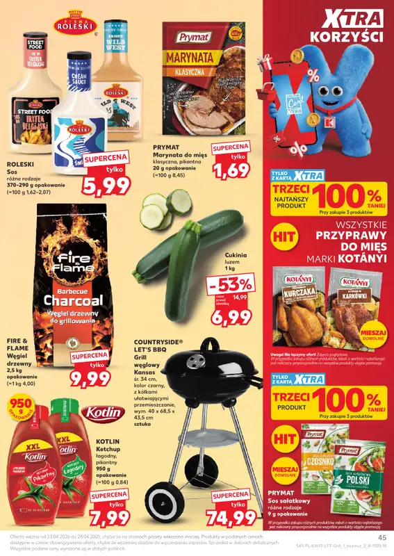 Kaufland - gazetka promocyjna Gazetka Tygodnia od czwartku 23.04 do wtorku 28.04 - strona 45