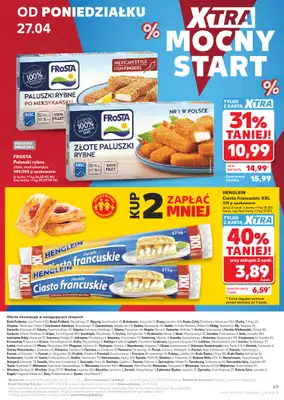 Kaufland - gazetka promocyjna Gazetka Tygodnia od czwartku 23.04 do wtorku 28.04 - strona 69