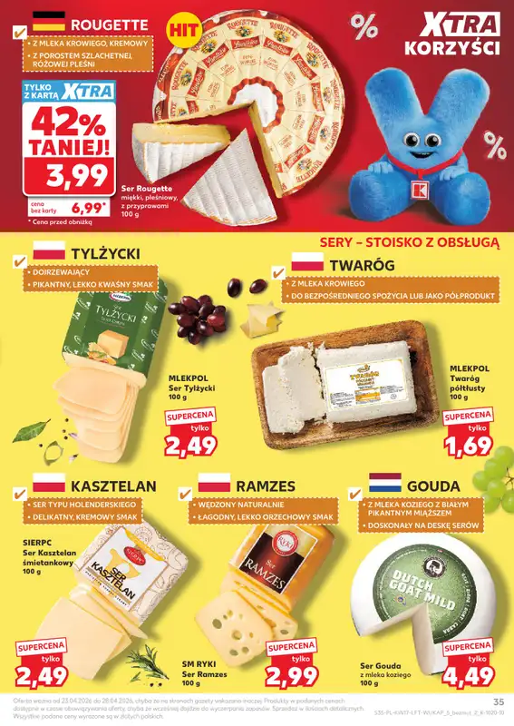 Kaufland - gazetka promocyjna Gazetka Tygodnia od czwartku 23.04 do wtorku 28.04 - strona 35