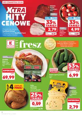 Kaufland - gazetka promocyjna Gazetka Tygodnia od czwartku 23.04 do wtorku 28.04 - strona 8