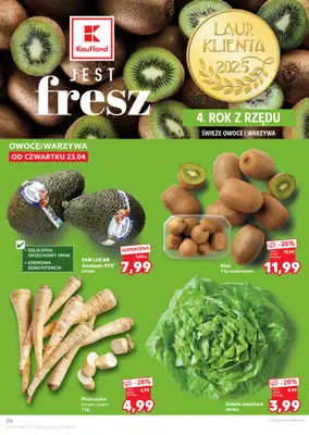 Kaufland - gazetka promocyjna Gazetka Tygodnia od czwartku 23.04 do wtorku 28.04 - strona 26