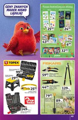 Auchan - gazetka promocyjna Gazetka Znane Marki Hipermarket Auchan od czwartku 23.04 do czwartku 30.04 - strona 43