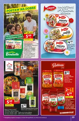 Auchan - gazetka promocyjna Gazetka Znane Marki Hipermarket Auchan od czwartku 23.04 do czwartku 30.04 - strona 23
