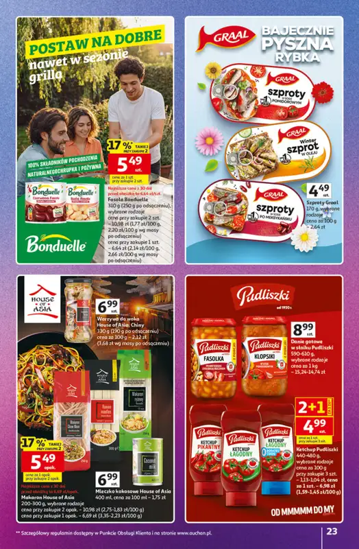 Auchan - gazetka promocyjna Gazetka Znane Marki Hipermarket Auchan od czwartku 23.04 do czwartku 30.04 - strona 23