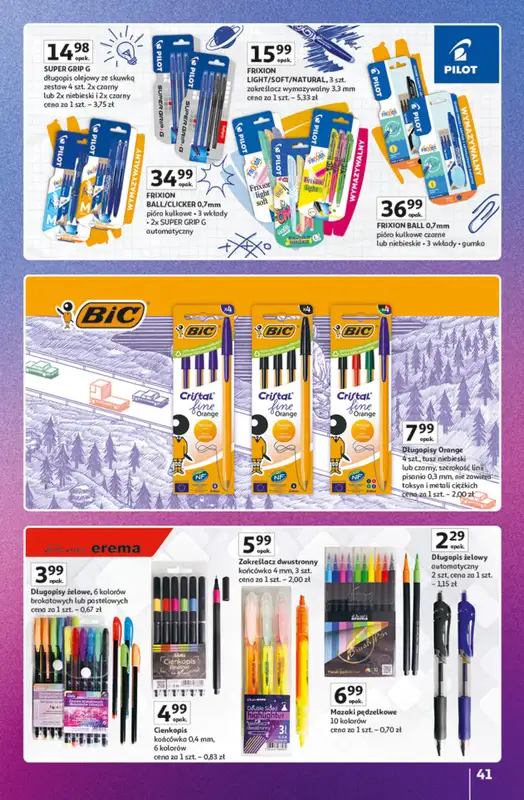 Auchan - gazetka promocyjna Gazetka Znane Marki Hipermarket Auchan od czwartku 23.04 do czwartku 30.04 - strona 41