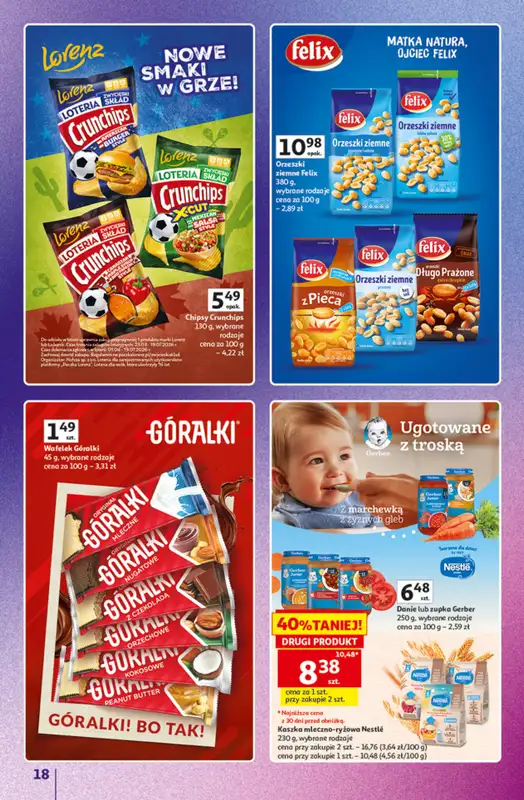 Auchan - gazetka promocyjna Gazetka Znane Marki Hipermarket Auchan od czwartku 23.04 do czwartku 30.04 - strona 18