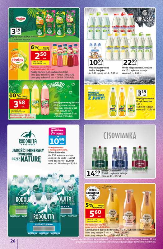Auchan - gazetka promocyjna Gazetka Znane Marki Hipermarket Auchan od czwartku 23.04 do czwartku 30.04 - strona 26