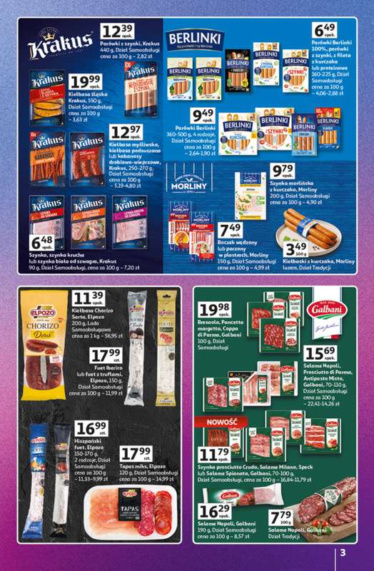 Auchan - gazetka promocyjna Gazetka Znane Marki Hipermarket Auchan od czwartku 23.04 do czwartku 30.04 - strona 3