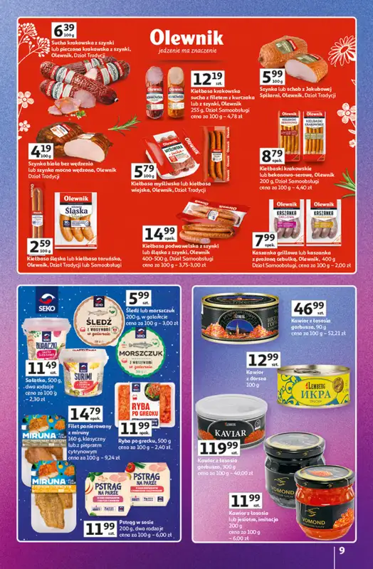 Auchan - gazetka promocyjna Gazetka Znane Marki Hipermarket Auchan od czwartku 23.04 do czwartku 30.04 - strona 9