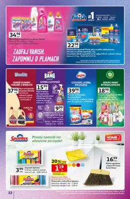 Auchan - gazetka promocyjna Gazetka Znane Marki Hipermarket Auchan od czwartku 23.04 do czwartku 30.04 - strona 32