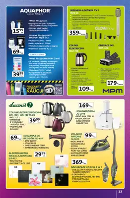 Auchan - gazetka promocyjna Gazetka Znane Marki Hipermarket Auchan od czwartku 23.04 do czwartku 30.04 - strona 37