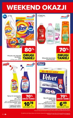 Carrefour - gazetka promocyjna Gazetka Weekend promek już od czwartku od czwartku 23.04 do niedzieli 26.04 - strona 6