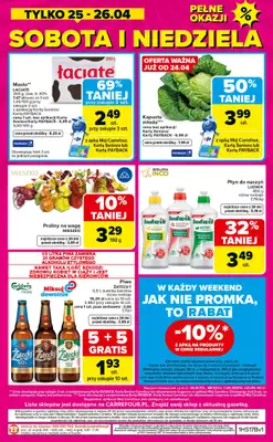 Carrefour - gazetka promocyjna Gazetka Weekend promek już od czwartku od czwartku 23.04 do niedzieli 26.04 - strona 8