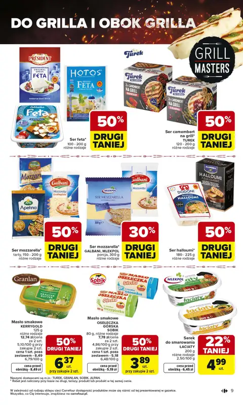 Carrefour - gazetka promocyjna Gazetka Misja:Grill Cię wzywa od czwartku 23.04 do soboty 02.05 - strona 9
