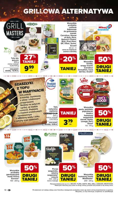 Carrefour - gazetka promocyjna Gazetka Misja:Grill Cię wzywa od czwartku 23.04 do soboty 02.05 - strona 10