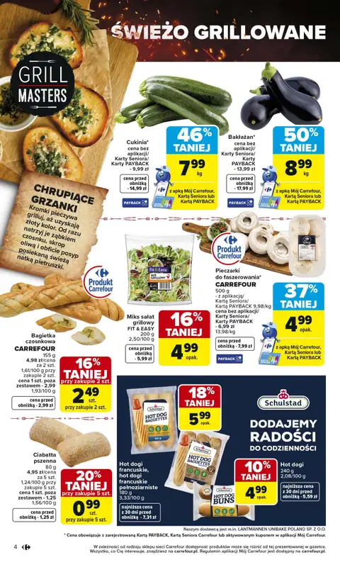 Carrefour - gazetka promocyjna Gazetka Misja:Grill Cię wzywa od czwartku 23.04 do soboty 02.05 - strona 4