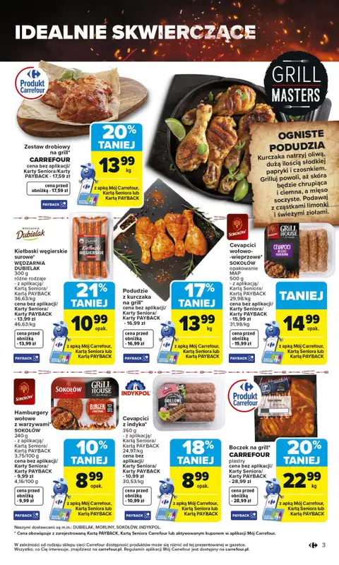 Carrefour - gazetka promocyjna Gazetka Misja:Grill Cię wzywa od czwartku 23.04 do soboty 02.05 - strona 3