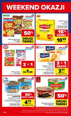 Carrefour Market - gazetka promocyjna Gazetka Weekend promek już od czwartku od czwartku 23.04 do niedzieli 26.04 - strona 4
