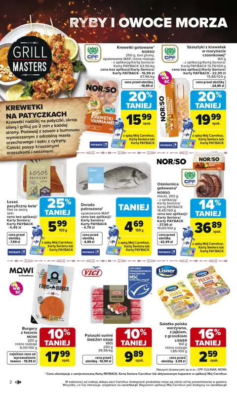 Carrefour Market - gazetka promocyjna Gazetka Misja:Grill Cię wzywa   - strona 2