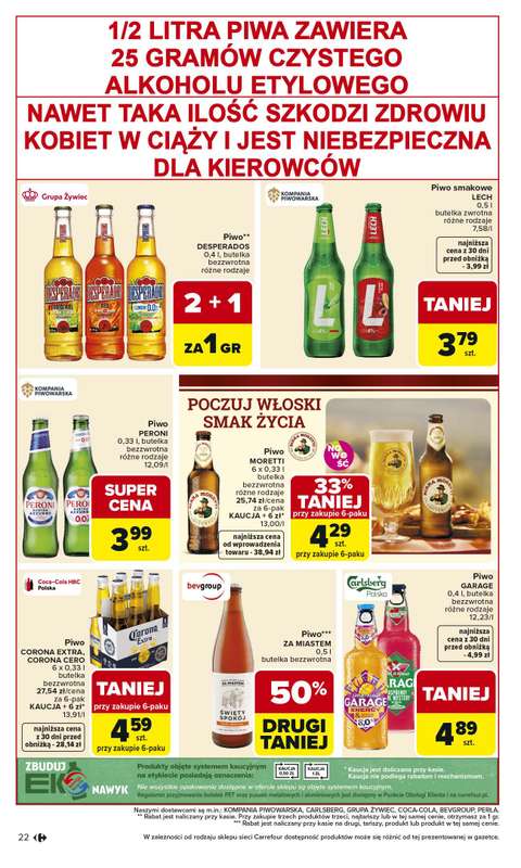 Carrefour Market - gazetka promocyjna Gazetka Misja:Grill Cię wzywa od czwartku 23.04 do soboty 02.05 - strona 22