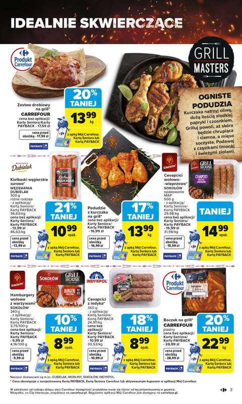 Carrefour Market - gazetka promocyjna Gazetka Misja:Grill Cię wzywa od czwartku 23.04 do soboty 02.05 - strona 3