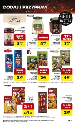 Carrefour Market - gazetka promocyjna Gazetka Misja:Grill Cię wzywa od czwartku 23.04 do soboty 02.05 - strona 13