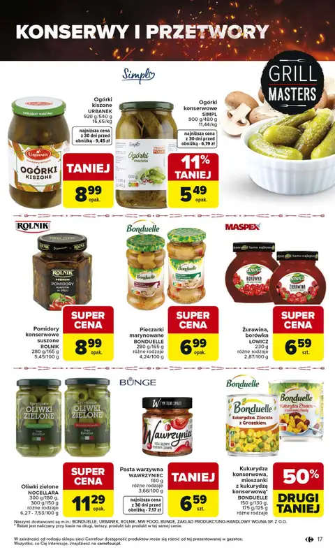Carrefour Market - gazetka promocyjna Gazetka Misja:Grill Cię wzywa od czwartku 23.04 do soboty 02.05 - strona 17
