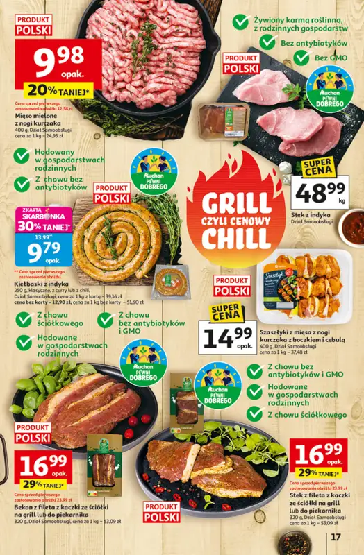 Auchan - gazetka promocyjna Gazetka 30 Lat Hipermarket Auchan od czwartku 23.04 do wtorku 28.04 - strona 17