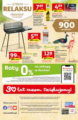 Auchan - gazetka promocyjna Gazetka 30 Lat Hipermarket Auchan od czwartku 23.04 do wtorku 28.04 - strona 53