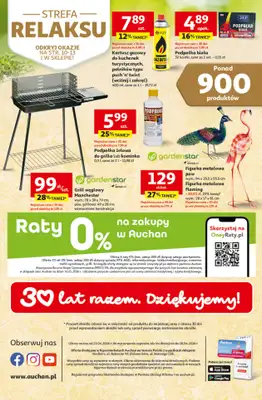 Auchan - gazetka promocyjna Gazetka 30 Lat Hipermarket Auchan od czwartku 23.04 do wtorku 28.04 - strona 53
