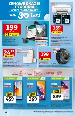 Auchan - gazetka promocyjna Gazetka 30 Lat Hipermarket Auchan od czwartku 23.04 do wtorku 28.04 - strona 48
