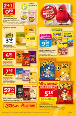 Auchan - gazetka promocyjna Gazetka 30 Lat Hipermarket Auchan od czwartku 23.04 do wtorku 28.04 - strona 35