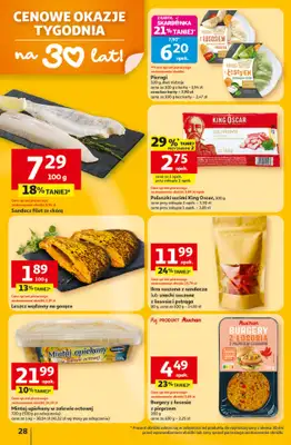 Auchan - gazetka promocyjna Gazetka 30 Lat Hipermarket Auchan od czwartku 23.04 do wtorku 28.04 - strona 28